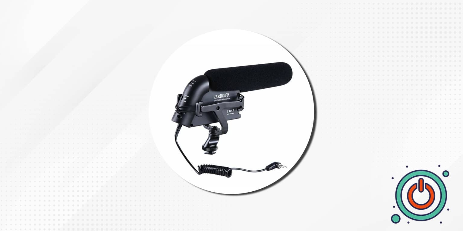 best DSLR microphones, sevenoak SK-CM300 video condensor microphone
