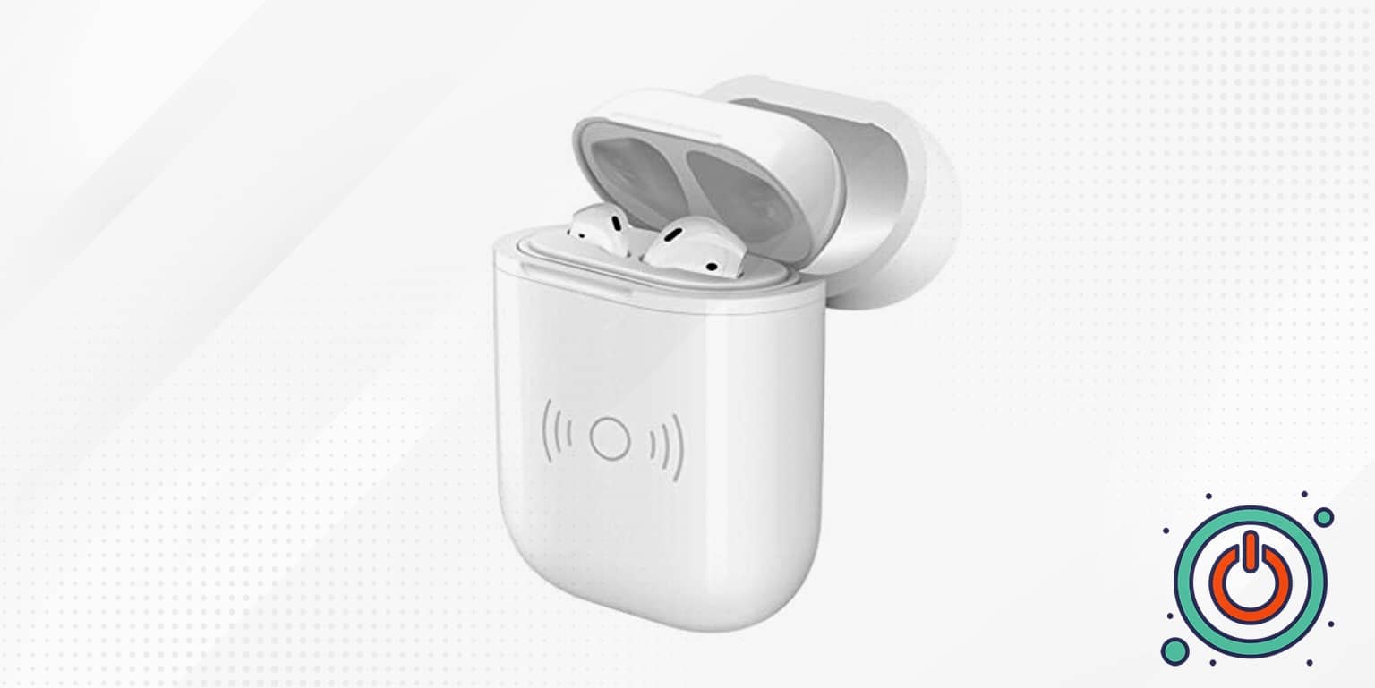 Charge AirPods Without Case, SingDeRing Protective Case Cover with Qi Wireless Charging