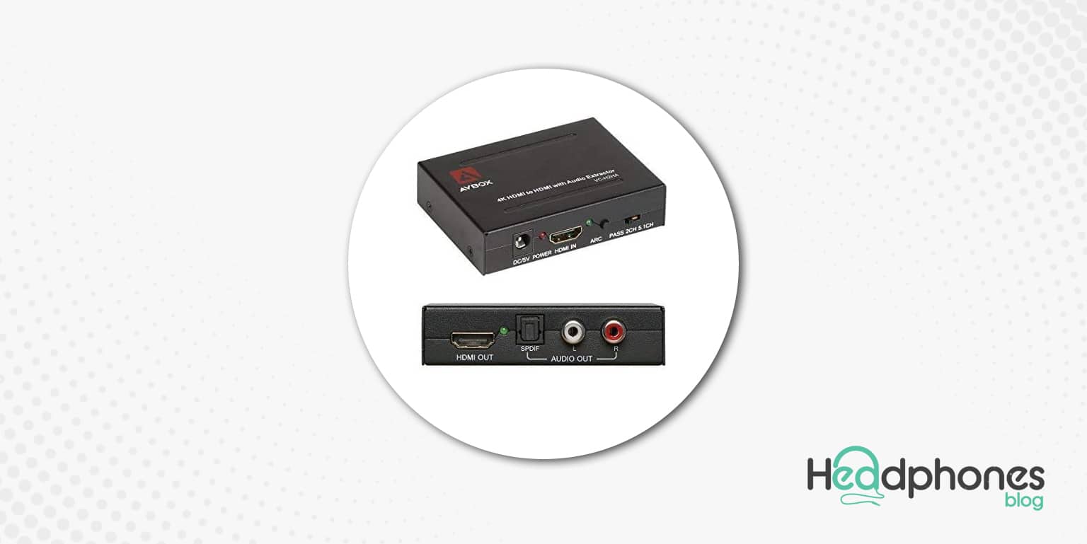 Best HDMI Audio Extractors, AVBOX Audio Extractor