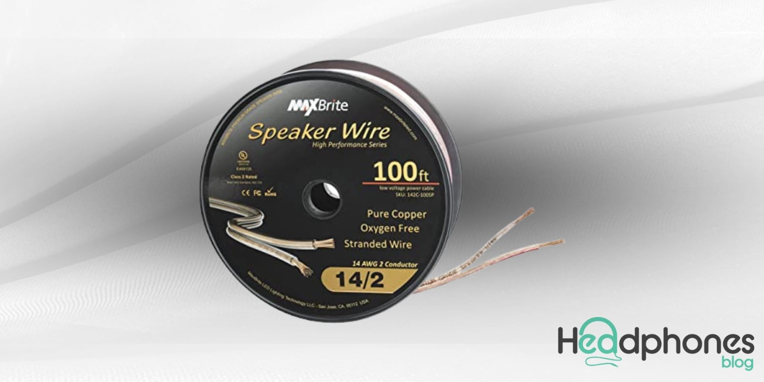 MaxBrite High Performance 12 Gauge Speaker Wire